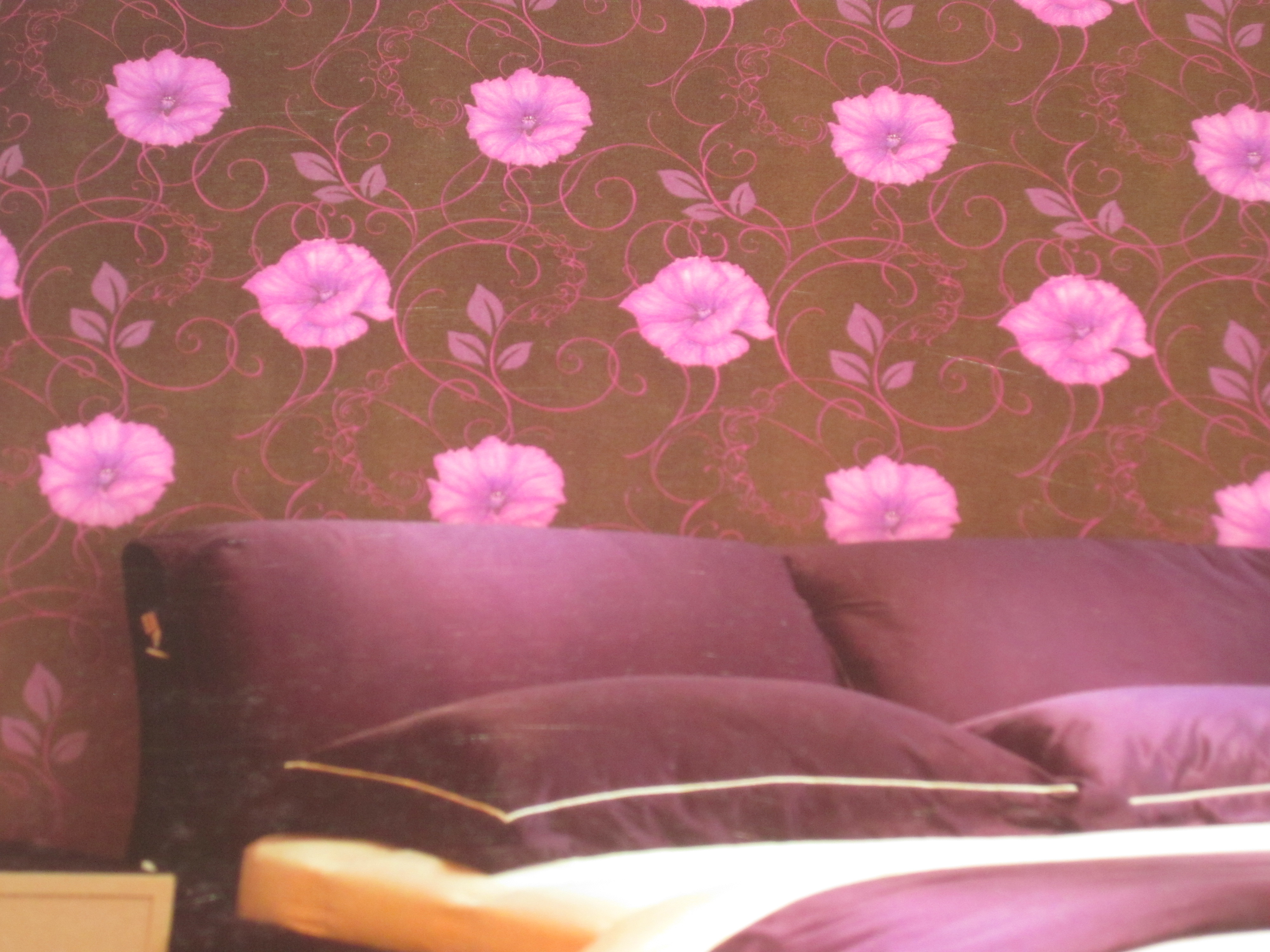 Wallpaper Dinding Ruang Tamu Minimalis Pink Dshdesign4kinfo